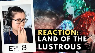 Land of the Lustrous "Houseki no Kuni" Episode 8 Reaction (w/ Closed Captions) | 'Cracked Gold'