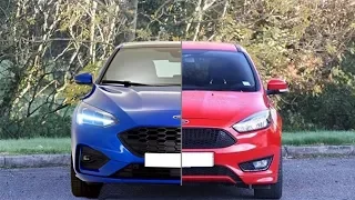 New 2019 Ford Focus ST-Line vs. Old 2017 Ford Focus ST-Line