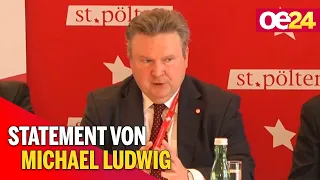 Michael Ludwig bei Generalversammlung Städtetag in St. Pölten