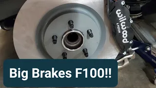 1968 Ford F100 Ranger Big brakes!