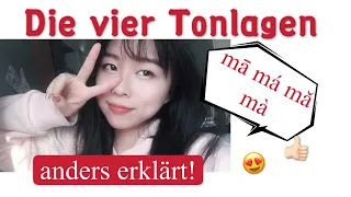 CHINESISCHE AUSSPRACHE  IST LEICHT- die VIER Tonlagen !