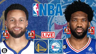 Golden State Warriors vs Philadelphia 76ers | NBA Live Scoreboard 2022 | Jimby Sports