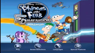 Opening to Phineas and Ferb Mashup: Across the 2nd Dimension 2022 DVD