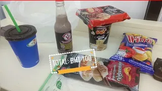 100 baht CHALLENGE FOR US || FEATURING 7-Eleven THAILAND ❤