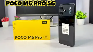 POCO M6 Pro 5G 6/128GB (Power Black) Unboxing | review | Camera | Price | Full Details