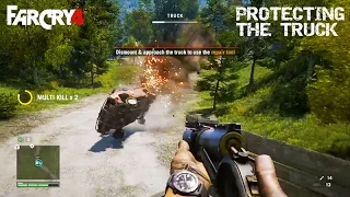 Far Cry 4 - Protecting/Escorting the truck (ps4)