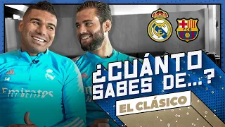 EL CLÁSICO quiz! | Casemiro vs. Nacho | Real Madrid