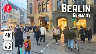 Berlin, Germany - Evening Walking Tour around Hackescher Markt in 4K 60fps 🇩🇪 Iphone 15 Pro 📹