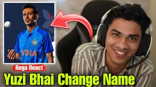 Rega React on Yuzi Bhai Change Name 📛