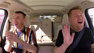 James Cordens' best harmonies // Carpool Karaoke w/ Sam Smith // 2017