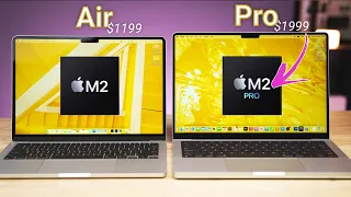 MacBook Air M2 vs MacBook Pro 14 M2 Pro - Which should you get?