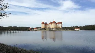 Das romantische Jagdschloss Moritzburg bei Dresden