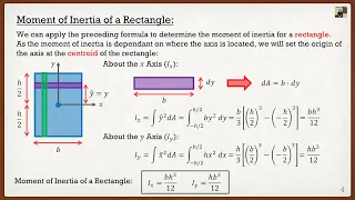 Engineering Mechanics: Statics Lecture 24 | Moment of Inertia and Radius of Gyration