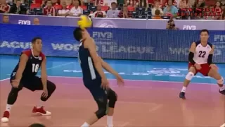 KUMPULAN SPIKE KERAS KENA KEPALA | SUPER HEAD SHOT FIVB 2017