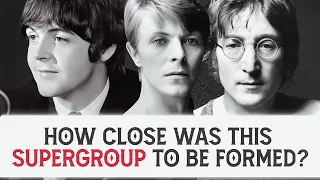 When Bowie, Lennon and McCartney almost formed a SUPERGROUP