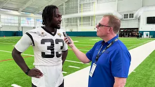 WATCH: Devin Lloyd at Jaguars Training Camp