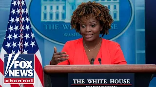 Karine Jean-Pierre holds White House press briefing