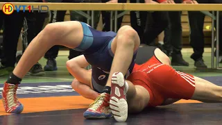🤼 | Wrestling | German Championships 2019 Cadets (Freestyle) - 65kg Round 1 | SCHMITT vs. DASCHAEW