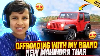 OFFROADING WITH MY BRAND NEW MAHINDRA THAR🔥