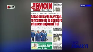 Revue de Presse du 13 Mars présenté par Mamadou Mouhamed Ndiaye