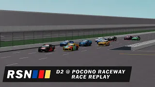 RSCRA D2 | Pocono Green 112 Recycled by J.P. Mascaro & Sons @ Pocono Raceway | Full Race Replay