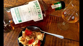 THREE SHIPS 9yo FINO CASK FINISH: Whisky Tasting and Food Pairing Review