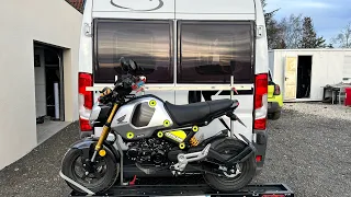 Porte moto EDICAR sur MacLouis menphys  s Line  ducato#van life#fourgon