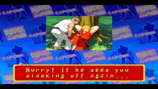 Marvel Super Heroes V.S Street Fighter - Ken Ending