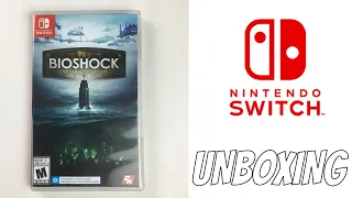 NINTENDO SWITCH BIOSHOCK COLLECTION UNBOXING