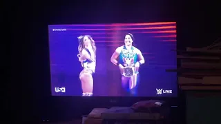 WWE Monday Night Raw Aaliyah and Raquel Rodriquez Women’s Tag Team Champions Entrance