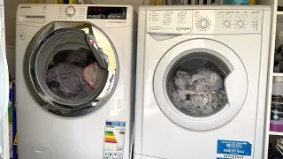 Wash race Hoover V indesit - cotton 90 full cycle