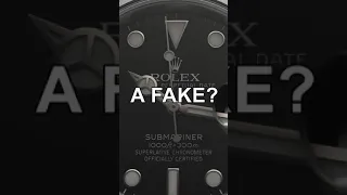 Can You Spot the Fake Rolex?