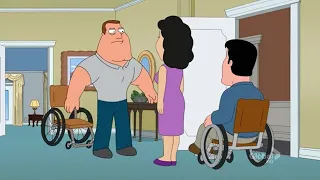 Family Guy - Joe proves his love for Bonnie by standing and walking