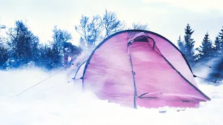 Winter Camping, Snow Storm, Heavy Rain & Thunder. My TOP 5 Most Intense Storm Camping Experiences!