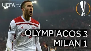 OLYMPIACOS 3-1 MILAN #UEL HIGHLIGHTS