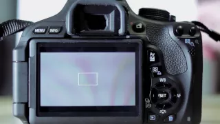 Canon T3i: Setting a Custom White Balance