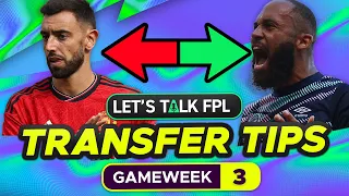 FPL TRANSFER TIPS GAMEWEEK 3 (Who to Buy and Sell?) | FANTASY PREMIER LEAGUE 2023/24 TIPS