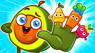 Family Fingers Song 🙌😊 Count To 10 Song 🔢 II VocaVoca🥑 Kids Songs & Nursery Rhymes