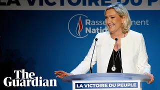 France: far-right National Rally tops vote in EU elections