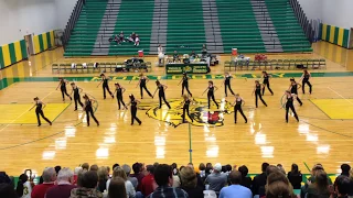 Montgomery Cougarettes Don't Stop the Party @ MHS basketball game