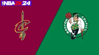 Boston Celtics vs Cleveland Cavalier - Digital Duel NBA 2K24 Simulation