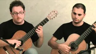 J.S. Bach - French Suite n.3 - Allemande - Duo Renna Velardi (chitarra classica)