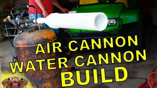 HOW TO MAKE AN AIR CANNON AND WATER CANNON