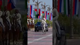 Встреча Путина в Абу-Даби! 2019 #shorts #ВладимирПутин #Абу-Даби #президентРоссии #наследныйпринц