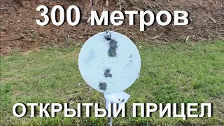 Стрельба на 300 метров с открытого прицела...