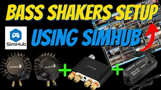 Bass Shaker Setup Using Simhub - Tutorial