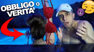 OBBLIGO o VERITA' in PISCINA😏 CHALLENGE con la mia RAGAZZA! *finito male*😂