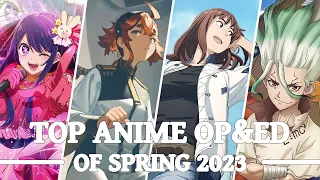 Top 50 Openings/Endings Spring 2023