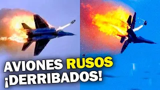 ¿Qué AERONAVES rusas DERRIBÓ Ucrania hasta ahora?