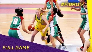 Australia v Mexico - Full Game - 2016 FIBA U17 Women's World Championship